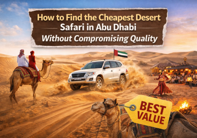 How to Find the Cheapest Desert Safari in Abu Dhabi Without Compromising Quality